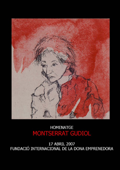 Montserrat Gudiol Homenaje
